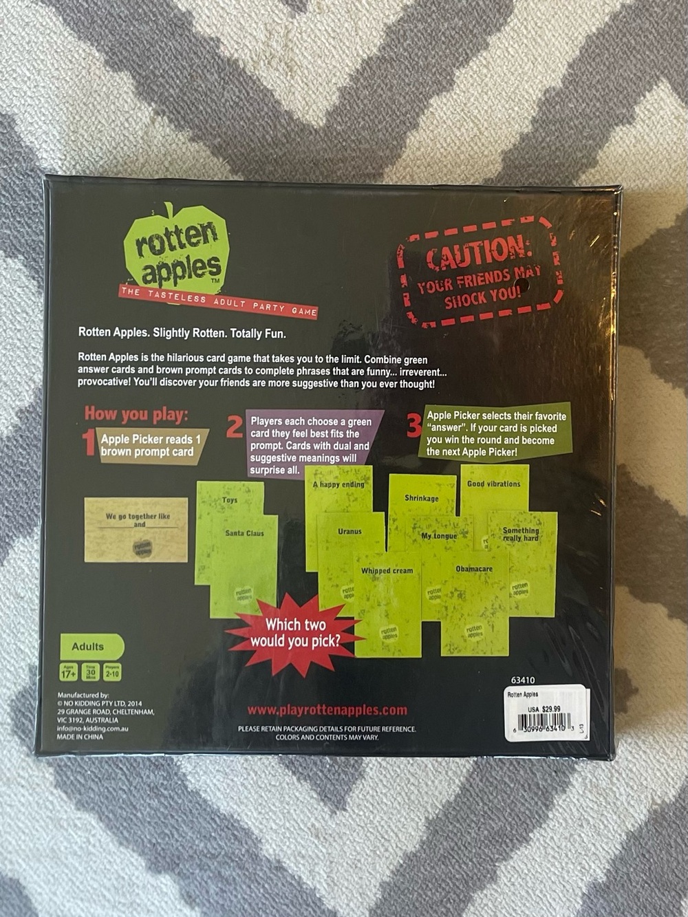 NWT Rotten Apples Party Card Game - Picture 2 of 2